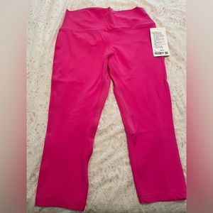 Brand New Lululemon Align HR Crop 21”